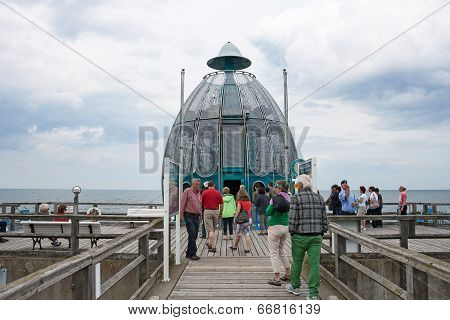 Selliner Seebrücke, Diving Gondola