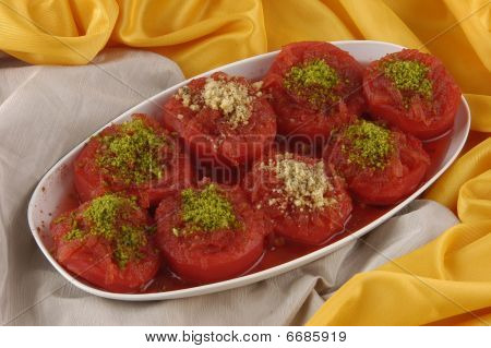 Türkei kalten Speisen und desserts