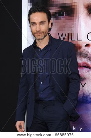 LOS ANGELES - APR 10:  Antonio Del Prete arrives to the 'Transcendence' Los Angeles Premiere  on April 10, 2014 in Westwood, CA                