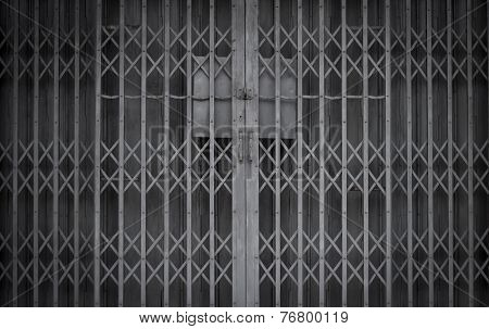 Retro Iron Door