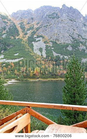 Popradske pleso - tarn in High Tatras,Slovakia