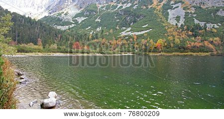 Popradske pleso - tarn in High Tatras,Slovakia