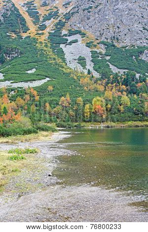 Popradske pleso - tarn in High Tatras,Slovakia