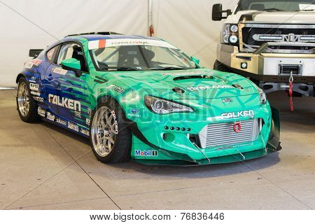 Falken Tire Subaru Brz Formula Drift Car On Display