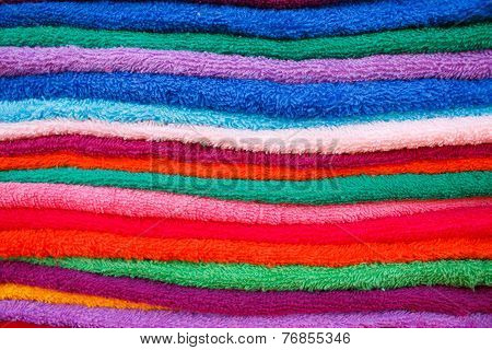 Towel Colored For Spa Salon  And Other