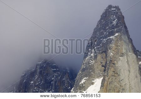 Dru Peak, Aiguilles du Chamonix, Mont Blanc Massif, Alps, Chamonix, France