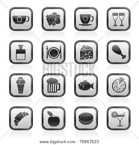 Food, Drink and beverage icons