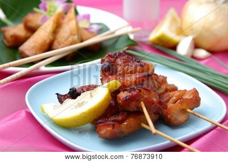 Asian Style chicken barbecue