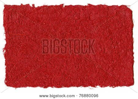 Red Recycled Paper