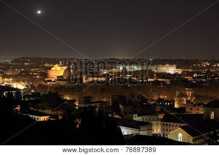 Ufo Night In Rome