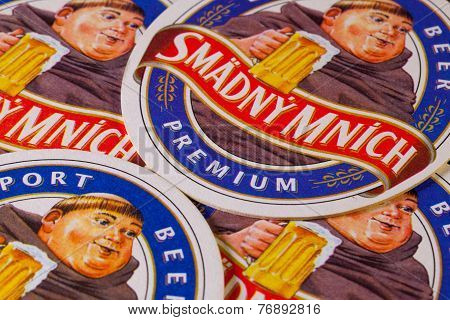 Beermats From Thirsty Monk Beer.