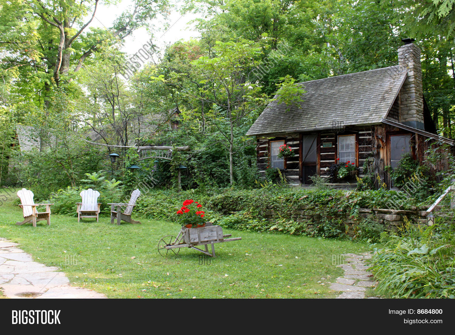 Rustic Cabin Woods Image & Photo (Free Trial) | Bigstock