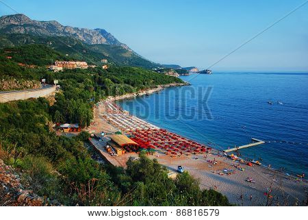 Beach In Montenegro