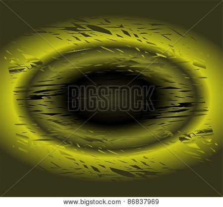 Grunge green circle light background texture