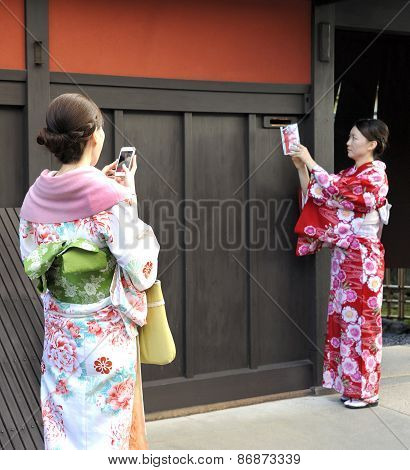 Two Geishas
