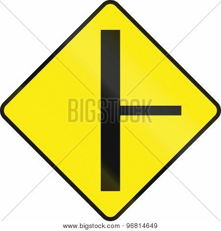 Intersection Ahead In Ireland