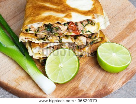 Mexican quesadillas