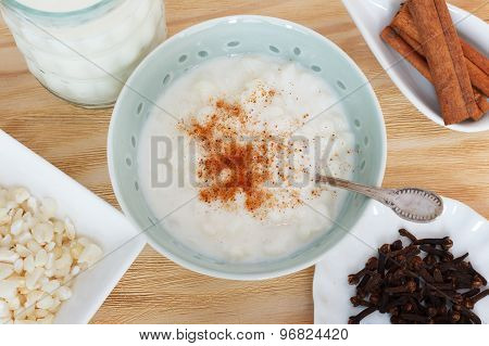 Brazilian Dessert Canjica Of White Corn