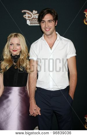LOS ANGELES - JUL 24:  Dove Cameron, Ryan McCartan at the 