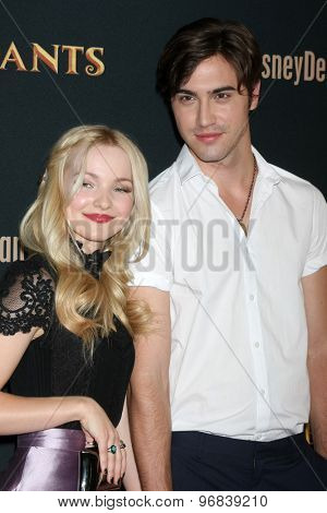 LOS ANGELES - JUL 24:  Dove Cameron, Ryan McCartan at the 