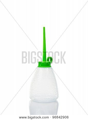 Small Plastic Oiler Can Isolate