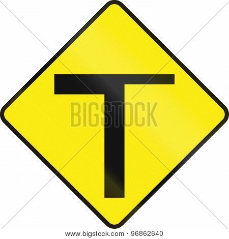 Intersection Ahead In Ireland