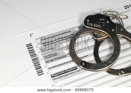 Tax return form