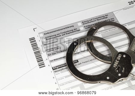 Tax return form