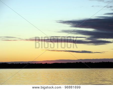 Dawn On The Lake