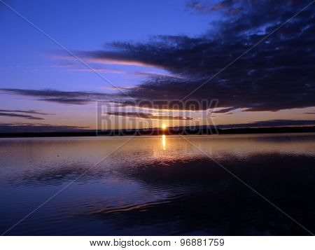 Dawn On The Lake