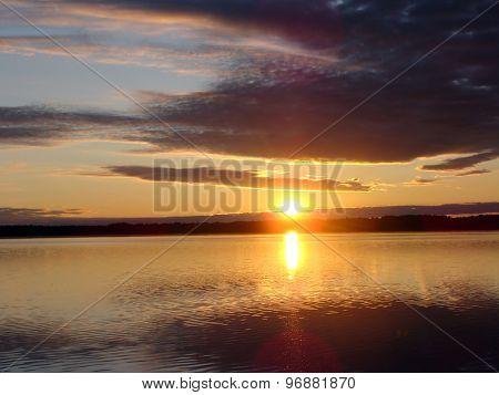 Dawn On The Lake