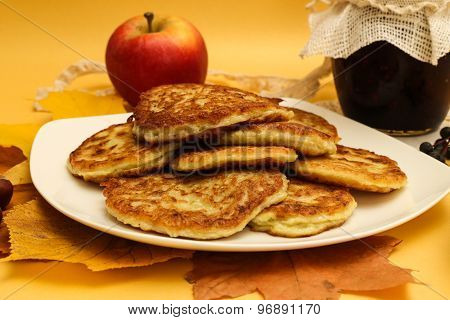 Pumpkin pancakes