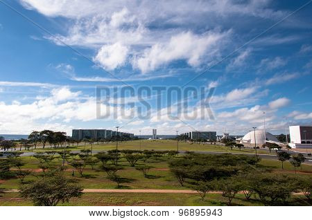 Skyline of Brasilia