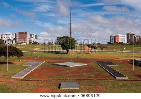 Skyline of Brasilia