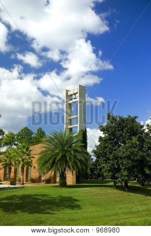 Modern Church Bell Tower