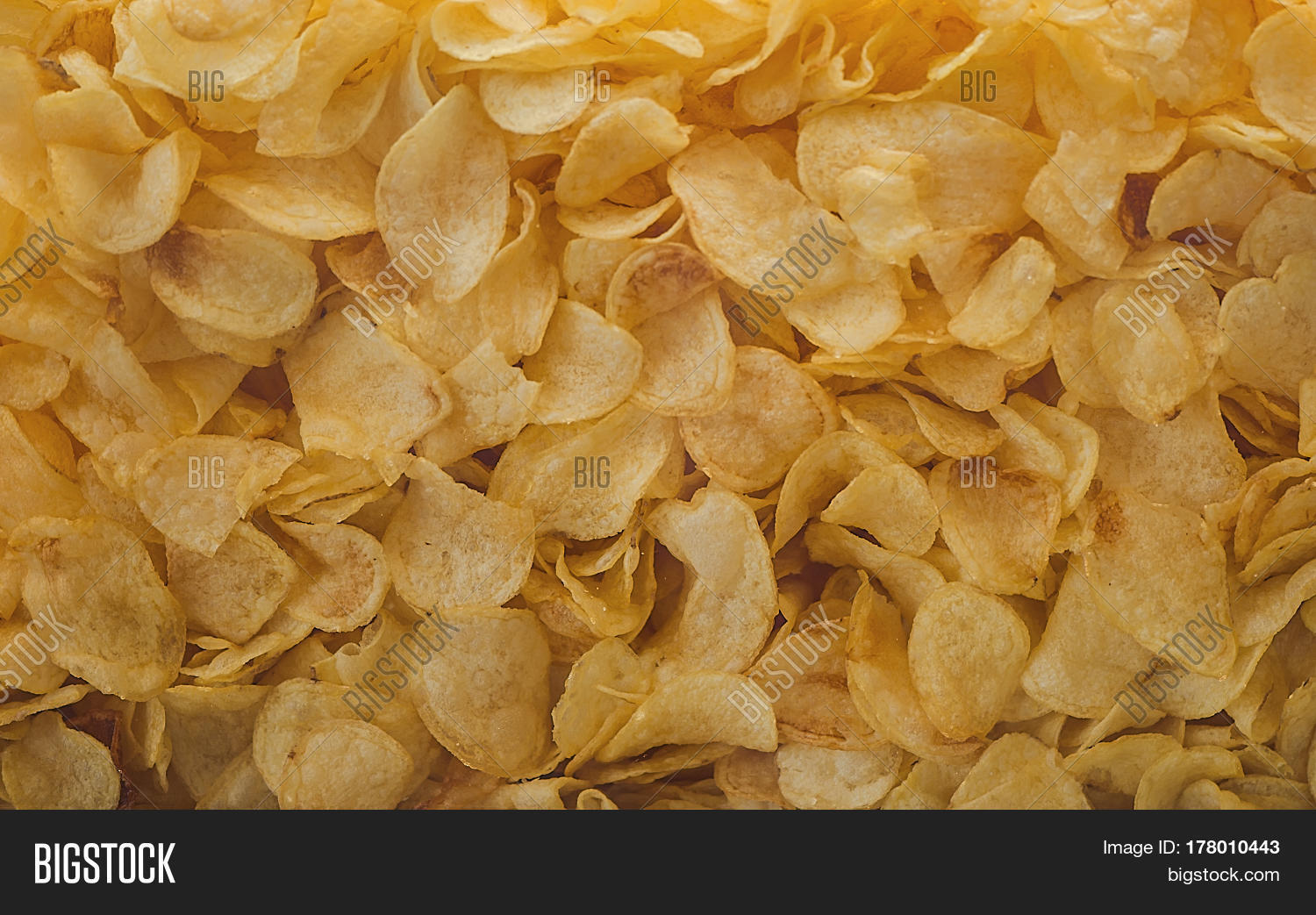 Potatoes Chips. Yellow Image & Photo (Free Trial) Bigstock