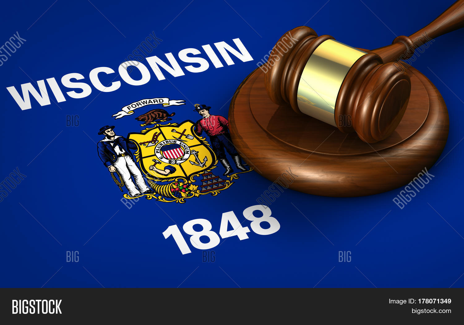 Wisconsin US State Law Image & Photo (Free Trial) Bigstock