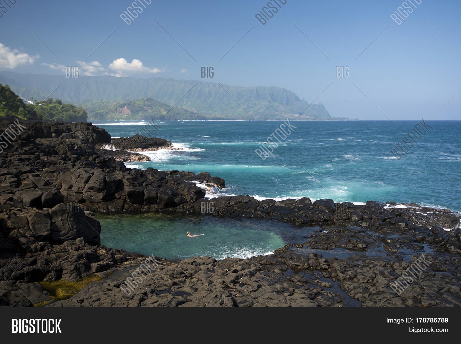 Queens Bath Near Image & Photo (Free Trial) Bigstock