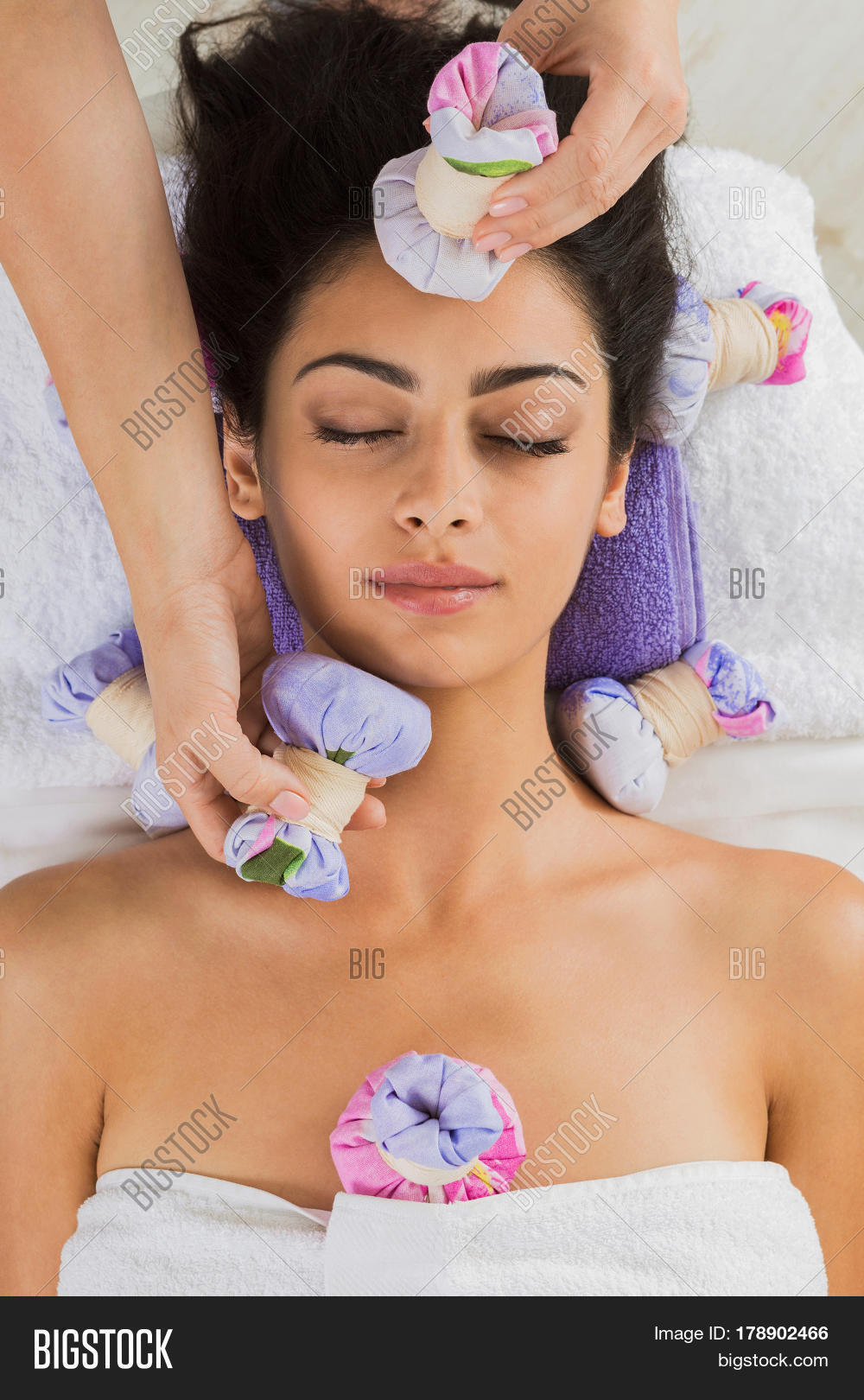 Herbal Ball Massage Image & Photo (Free Trial) Bigstock