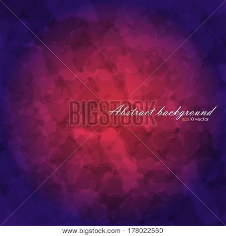 Abstract flow texture background with radial gradient backdrop. There is example of inscription for your text