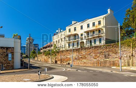 View of Millers Point District in Sydney - Australia, New South Wales