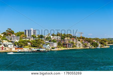 Balmain East, a suburb in the Inner West of Sydney, Australia