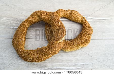 Turkish bagel, sesame bagel, crispy bagel, turkey bagels, bagels in various concepts, tea and pretzels pictures