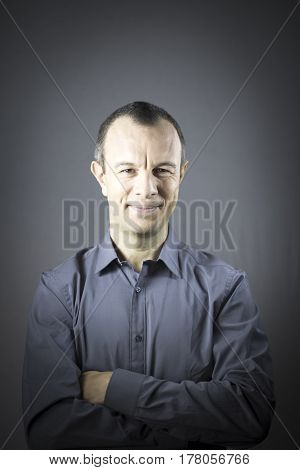 Businessman In Shirt Aged 40S