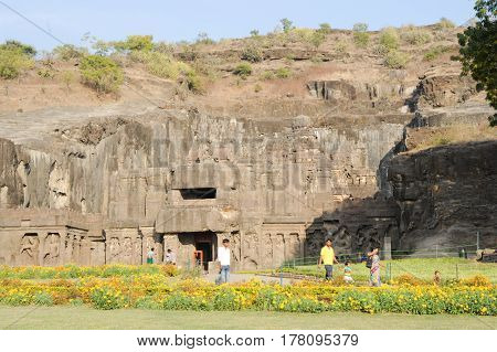 Kailas Temple In Ellora, Maharashtra State