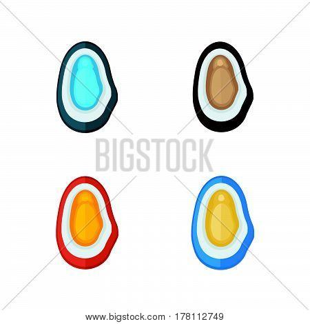 Shellfish vector cartoon vector design support eps 10.