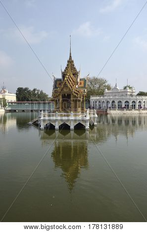 Aisawan Dhiphya-Asana Pavilion Bang Pa-In Summer Royal Residence Thailand Ayutthaya