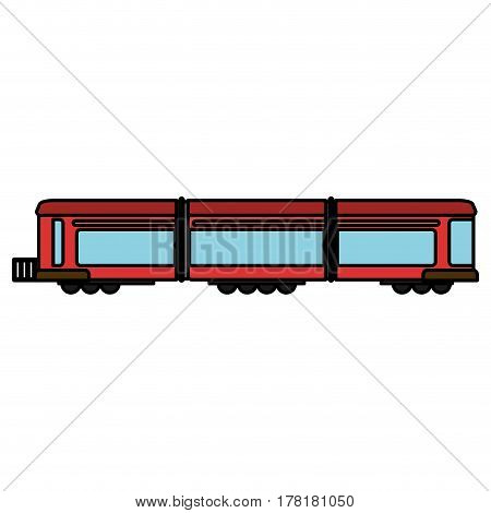 train wagon rail transport vector illustration eps 10