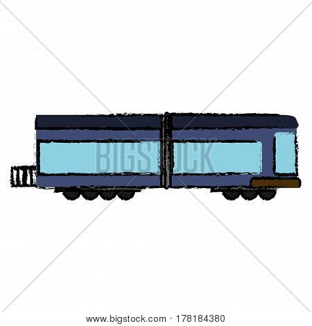 locomotive train transport cargo vector illustration eps 10