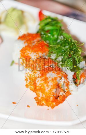 Sushi sul tavolo